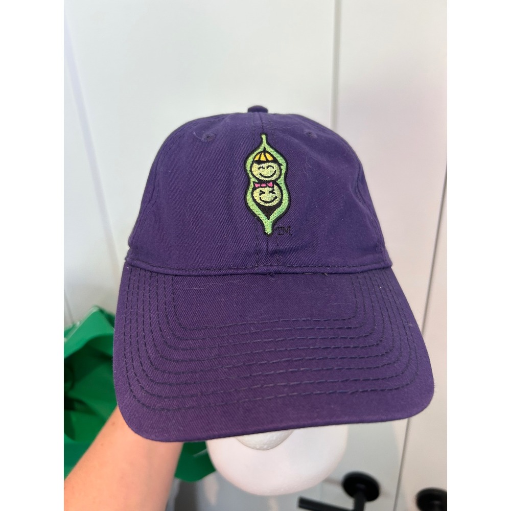 Peekaboo Beans Peas in a Pod Embroidered Baseball Cap‎ Hat O/S